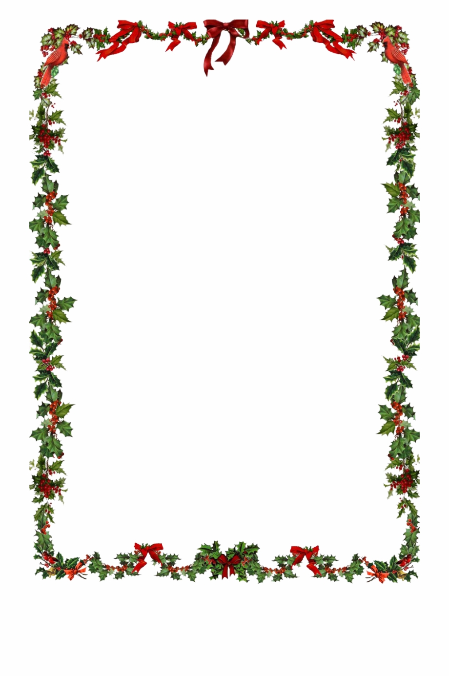 Christmas Border Free Xmas Cliparts Borders Clip Art - Christmas Border 27B